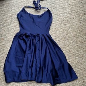 American Apparel Disco Halter Dress